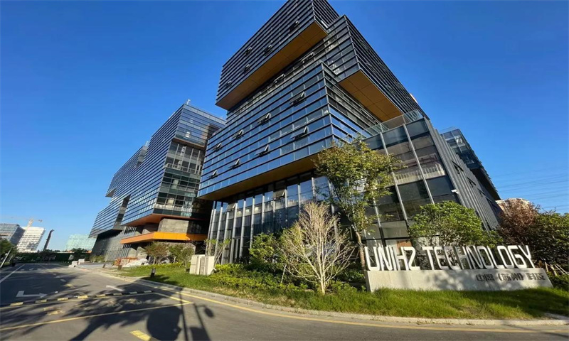 苏州市工业园区核心区域的中盟智能科技大厦